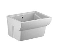 DOLOMITE Serie Messico Due J085600 Solo Lavatoio sospeso 75x61 in Ceramica Bianco Europeo