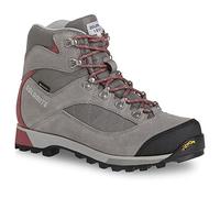 DOLOMITE Stivali WS Zernez GTX, Mocassino Donna, Grigio Caldo, Rosso, 41.5 EU