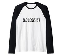Dolomiti Alpi Montagne Italia Dolomiti Maglia con Maniche Raglan