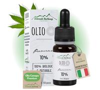 Dolomiti BioHemp Olio di Canapa per Dolori Articolari 10% - Canapa per Dormire 100% Naturale e Vegan - Made in Italy, Addolcito con Olio EVO