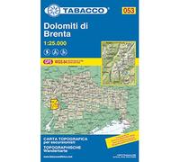 Dolomiti di Brenta, 1 : 25 000