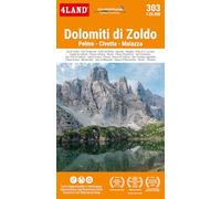 DOLOMITI DI ZOLDO MAPPA 1:25.000