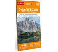 DOLOMITI DI ZOLDO MAPPA 1:25.000
