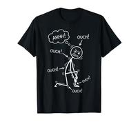 Dolore e lesioni Stick Figure Consapevolezza del Dolore cronico Maglietta