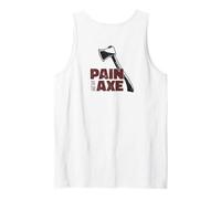 Dolore NELL'ASCIA Lancio Divertente Sarcastico Axes Meme sul Retro Canotta