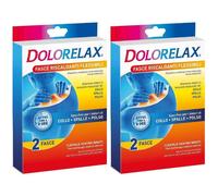 Dolorelax Fascia Riscaldante Sagomata 2 pz Cerotto