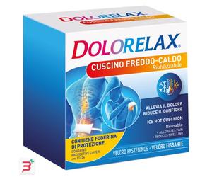 DOLORELAX ICE HOT CUSCINO RIUTILIZZABILE CON VELCRO FISSANTE 11X26 CM