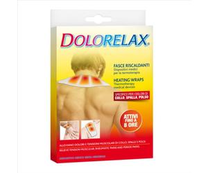 Dolorelax Med Fascia Riscaldante Collo Spalle Polsi 2 Pezzi