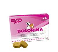 Buona Pet Integratore per cani e gatti Dolorina 20 compresse masticabili Nuova formula
