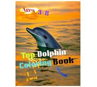 Dolphin coloring book for kids cute & easy designs for endless fun