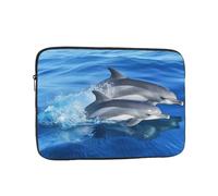Dolphin Family - Custodia per computer portatile da 13 pollici, impermeabile, leggera, per computer portatile