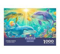 Dolphin LoveEngaging 1000-Piece Jigsaw Puzzles for Adults Featuring Challenging Educational Games for Both Women And Men - A Fantastic Collaborative Activity for Adults And Kids Age 12 Years And Up 7