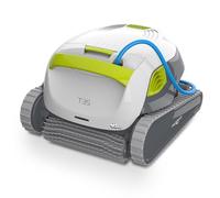 DOLPHIN Maytronics t35 con Swivel e Carrello - Robot da Piscina Elettrica, Pulizia del fondo, pareti e Linea Acqua