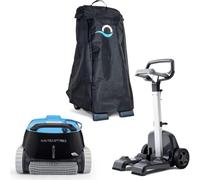 Dolphin Nautilus CC Pro Aspirapolvere per piscina 15 m con Caddy da trasporto e Copertura Caddy Classic, Filtrazione fine, Pulizia Pareti & Linea d'Acqua, Controllo App