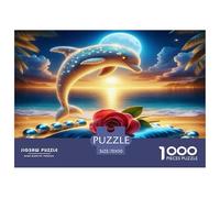 Dolphin Puzzle Da 1000 Pezzi Per Amanti Della Scienza: Esplora Mondi Scientifici E Esercita La Ragione!