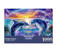 Dolphin Puzzle Da 1000 Pezzi Per Amici in Riunione: Collaborare E Passare Un Momento Unico!