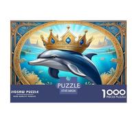 Dolphin Puzzle Da 1000 Pezzi Per Amici in Riunione: Collaborare E Passare Un Momento Unico!