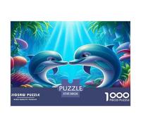 Dolphin Puzzle Da 1000 Pezzi Per Chi Cerca Relax: Un'attività Calma Per Ricaricare Le Energie!