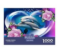 Dolphin Puzzle Da 1000 Pezzi Per Coppie Giovani: Costruite Complicità Attraverso Un Passatempo Condiviso!