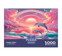 Dolphin Puzzle Da 1000 Pezzi Per Famiglie Che Amano Il Divertimento: Risate E Impegno in Un Solo Prodotto!