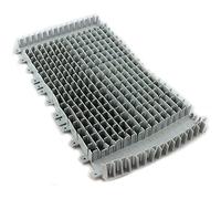 Dolphin spazzola in pvc per spazzola combinata grigia per supreme robot m3, m4, swash and master m3, m4 6101641