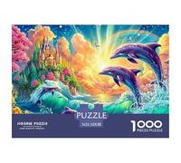Dolphins Leap by A Colorful Castle Puzzle Da 1000 Pezzi Dolphin Ottimo Regalo Per Bambini E Adulti 52x38cm/1000pcs