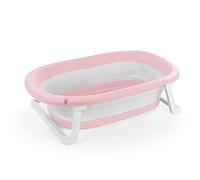 Dolu 7260 - Vasca da bagno pieghevole con tappo d'acqua sul sottofondo, soluzione adatta per ogni genitore, misura 20,5 x 75,5 x 45,2 cm, colore: rosa