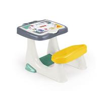 Dolu Banco da lavoro per bambini dai 36 mesi in su, 49 x 58 x 77 cm, con poggiapiedi ergonomico, seduta comoda, spazio sotto il banco da lavoro, ideale per piccoli artigiani.