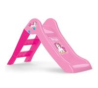 Dolu My First Unicorn Scivolo da giardino medio rosa per bambini dai 2 anni - Pista pieghevole per bambini per uso interno o esterno - Scivolo per bambini Attrezzature per parchi giochi