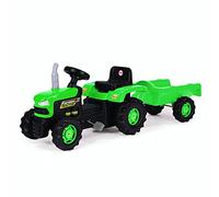Dolu Oyuncak San.Ve Tic.A.S. - 8053 Trattore con Pedale Ride On Con Rimorchio, Verde