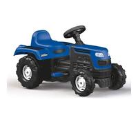 Dolu Trattore a pedali Ranchero per Bambini Dai 3 Anni, Trattore a Pedali per Bambini con Clacson e Funzione di Apprendimento per Pedalare - Giocattolo ideale per uso Interno ed Esterno - Blu