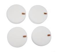 Dolvitrny 4 filtri di ricambio in schiuma e feltro per aspirapolvere Shark AZ2000, AZ2000W, AZ2002, compatibili con la parte XFFKAZ200