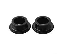 Dolvitrny Adattatore a sgancio rapido per mozzo per bicicletta, convertitore per asse passante, anteriore M9 a 15 mm e posteriore da M10 a 12 mm, spaziatura da 100 mm a 142 mm, 8-12 velocità, lega di