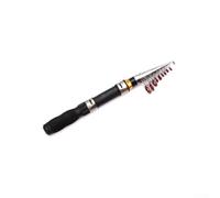 Dolvitrny Canna da pesca telescopica per acqua salata e dolce, 1-2,30 m, design pieghevole portatile, leggera in fibra di vetro, adatta allo zaino (2,3)