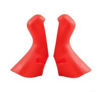 Dolvitrny Cappe idrauliche a leva in silicone resistente alle intemperie | Design con texture antiscivolo, prestazioni in caso di umidità, compatibile con bici da strada, opzione di colore nero