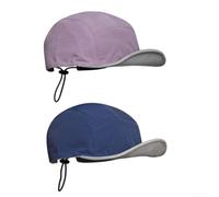 Dolvitrny Cappello da viaggio pieghevole compatto ripiegabile per campeggio | Morbide cinghie regolabili, si adatta a uomini e donne, comodo sotto lo zaino, supporto da trekking per tutto il giorno