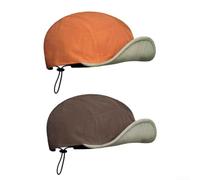 Dolvitrny Cappello da viaggio pieghevole compatto ripiegabile per campeggio | Morbide cinghie regolabili, si adatta a uomini e donne, comodo sotto lo zaino, supporto da trekking per tutto il giorno