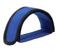 Dolvitrny Cinghie regolabili in nylon per pedali con design a doppia cinghia, cinture di sicurezza per il piede, accessori di ricambio per biciclette a velocità singola (D)