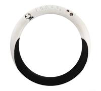 Dolvitrny Coprivolante a forma di panda in caldo finto visone, antiscivolo | Accessori per auto carini per ragazze, copertura ad anello in gomma antiscivolo, accessorio essenziale per la guida invernale