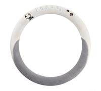 Dolvitrny Coprivolante a forma di panda in caldo finto visone, antiscivolo | Accessori per auto carini per ragazze, copertura ad anello in gomma antiscivolo, accessorio essenziale per la guida invernale