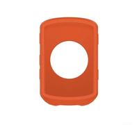 Dolvitrny Custodia in gomma morbida per Garmin Edge 540 e 840, ciclismo | Pellicola in vetro temperato, blu arancione nero, MTB Road Cycling, manubrio Mount Protezione, per Garmin Edge 540 Custodia