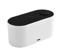 Dolvitrny Diffusore di oli essenziali senza acqua, diffusore di aromi nebulizzante per casa e ufficio, portatile, alimentato a batteria, 2000 mAh, 1,3 W, colore: bianco