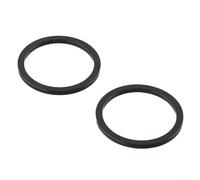 Dolvitrny Distanziale per movimento centrale della bicicletta, 2,5 mm, per GXP e HollowTech II, spessore della guarnitura in plastica per regolazione BB della bicicletta da strada di montagna, nero