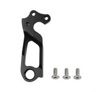 Dolvitrny Gancio posteriore per bicicletta nero per Merida per reacto per | Gancio per deragliatore da 33 x 15 mm, per protezione del cambio, supporto per coda della bicicletta, in lega di alluminio