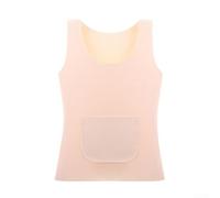 Dolvitrny Gilet termico da donna in pile caldo | Tecnologia riscaldata, pile ispessito, strato di base termico, design a colori puri, adatto per le giornate fredde