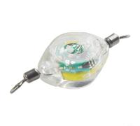 Dolvitrny Luce LED per pesca notturna, compatta e impermeabile, a lunga durata, con batteria integrata, per acqua salata e verde