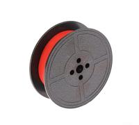 Dolvitrny Nastro per macchina da scrivere rosso e nero compatibile con stampanti OKI ML80/81/82/83/92/93 TEC EPS600 MA1100 M2600 Underwood, nastro in nylon 12,7 mm con anima 5 m