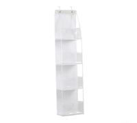Dolvitrny Organizer da appendere alla porta, a prova di oscillazione, con finestra in PVC trasparente e pannello rigido in polipropilene per dietro la porta, armadio, camera da letto, bagno, cameretta