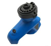 Dolvitrny Piastra di posizionamento del foro della mola in corindone marrone per utensili rotanti rettifica trapani macchina - Attacco per affilatura punta da trapano a 130° (piastra di posizionamento