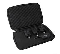 Dolvitrny Set di allarme digitale wireless per pesca alla carpa, 2/3/4 trasmettitori + 1 ricevitore, impermeabile, multi-asta per pesca costiera e serbatoio (allarme 1+3)